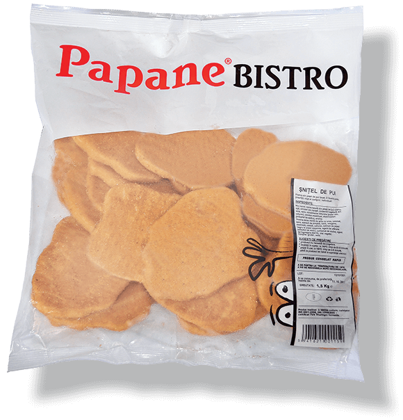 Papane Bistro: Șnițel de pui cu pesmet