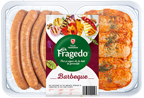 Fragedo Deli Barbeque: Mix of boneless chicken thighs, spicy chicken wings and chicken breast fillet skewers