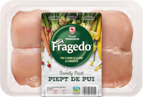 Fragedo Family Pack: Piept de pui dezosat, fără piele, refrigerat